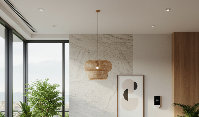 Smart Serenity: Crafting a Harmonious Modern Living Space with Wellness, Art, and Connectivity Modern Living