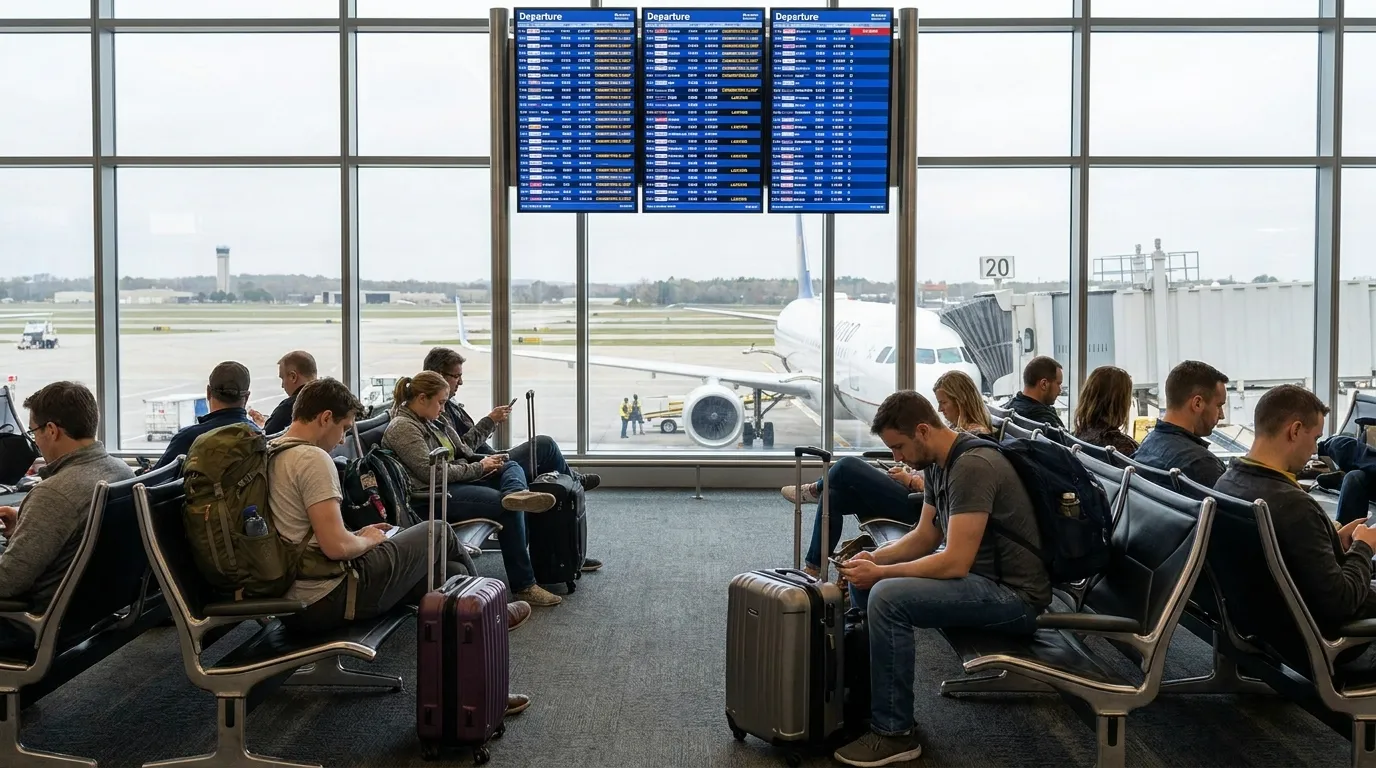 Managing Your Bags Layover flight luggage procedures