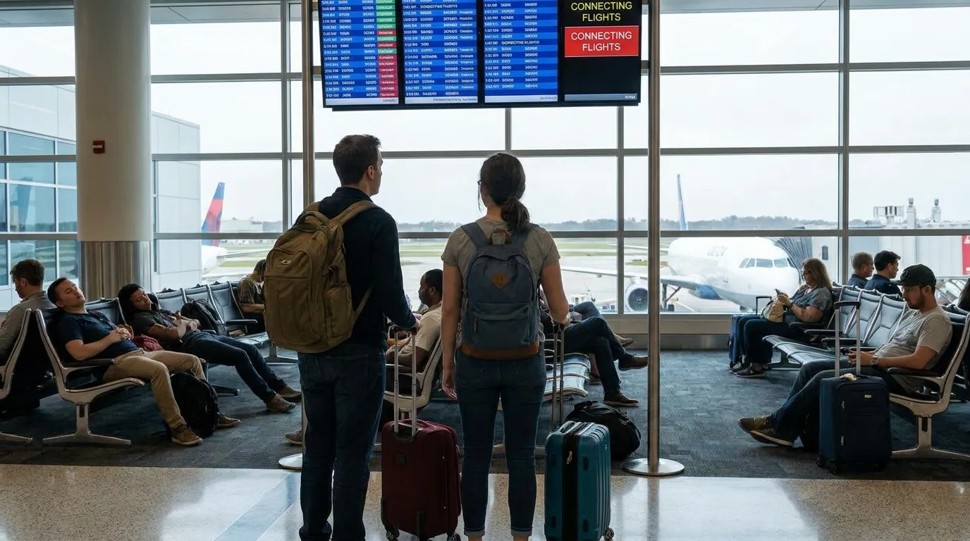 The Core Difference What is a layover vs connecting flight